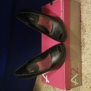 A2 by Aerosoles black heels